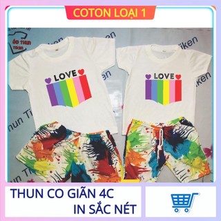 Áo thun gia đình in họa tiết cực đẹp siêu hót