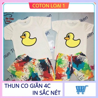 [ HOT ] ÁO THUN GIA ĐÌNH IN HỌA TIẾT CON VỊT SIÊU HOT