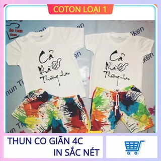 Áo thun gia đình cả nhà thương nhau
