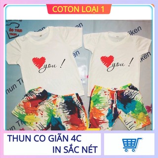 [ HOT ] ÁO THUN ĐI BIỂN - NHÓM - GIA ĐÌNH IN TRÁI TIM