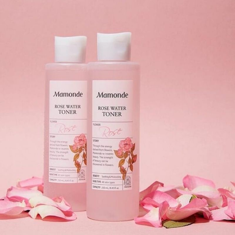 Mamonde Rose Water Tonern ước Hoa Hồng Không Cồn Hàn Quốc Mamonde Rose Water Toner