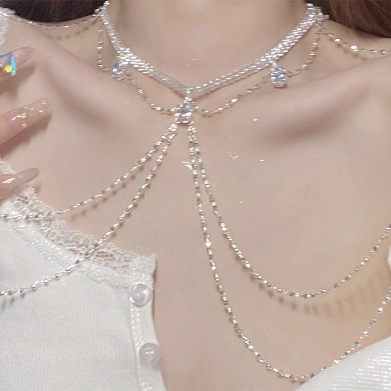 Dây Xích Đeo Hông Đính Đá Sang Trọng Thời Trang 2023