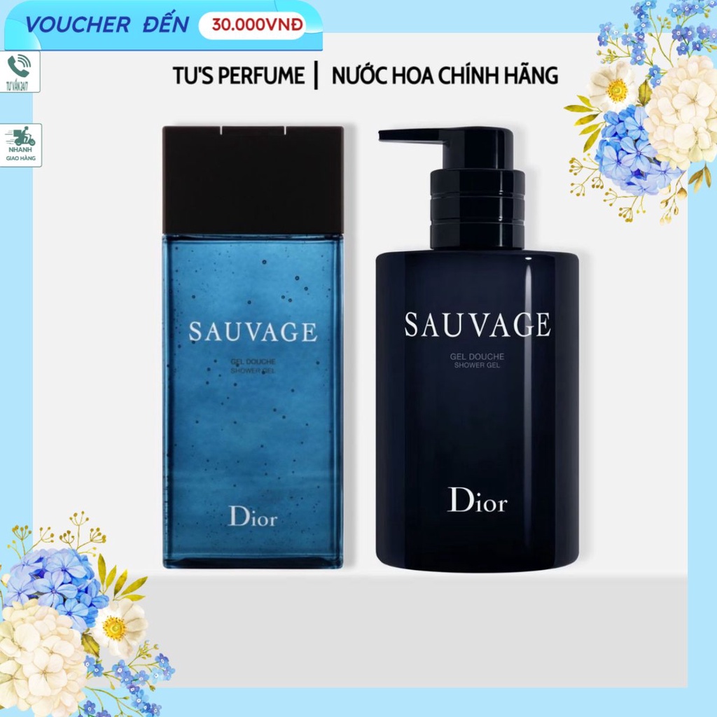 🌞 Rinny 🌸 🌸 Sữa tắm Dior Sauvage cho phái nam - Dior Sauvage Shower Gel 200ml