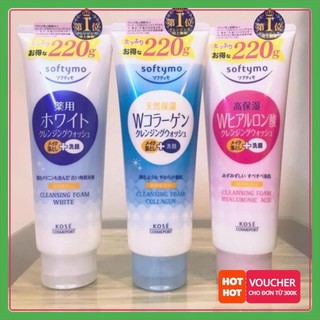 💓💓sữa rửa mặt kose softymo nhật bản 220g