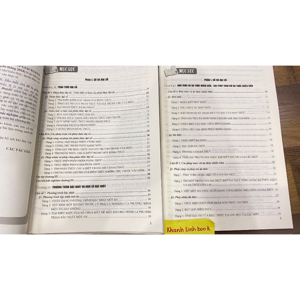 Sách - Các Dạng Toán Và Phương Pháp Giải Toán 8 Tập 1