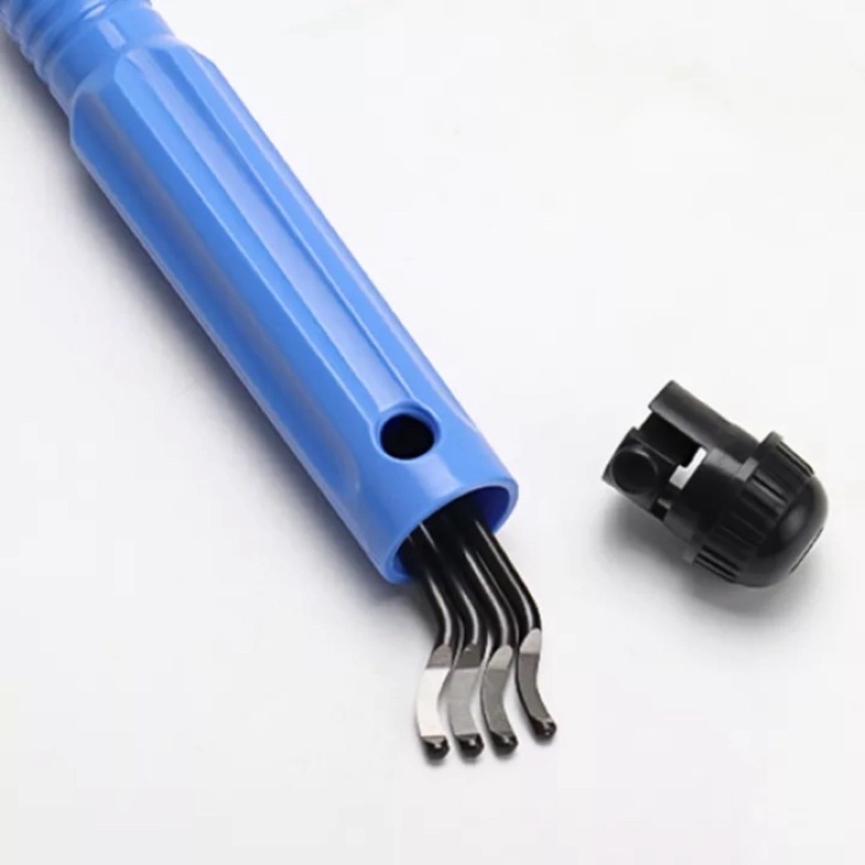 Bộ dao cạo Bavia Noga NB1000 Cán nhỏ kèm 10 lưỡi cạo BS1010, siêu sắc bén, chất lượng cao