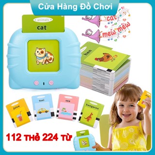 Máy Đọc Thẻ Tiếng Anh, Máy Đọc Thẻ Flashcard Song Ngữ Anh_Tiếng Anh Giáo Dục Sớm Cho Bé Loại 1, 112 224 Từ Vựng