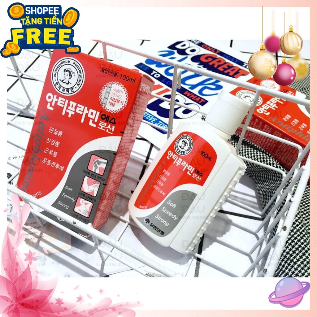 ❤️Luka❤️Dầu Nóng Xoa Bóp Xương Khớp Hàn Quốc Antiphlamine Chính Hãng 100ml