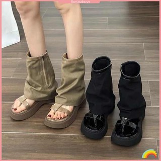 Giày boot thiết kế mới năng động thời trang dành cho nữ