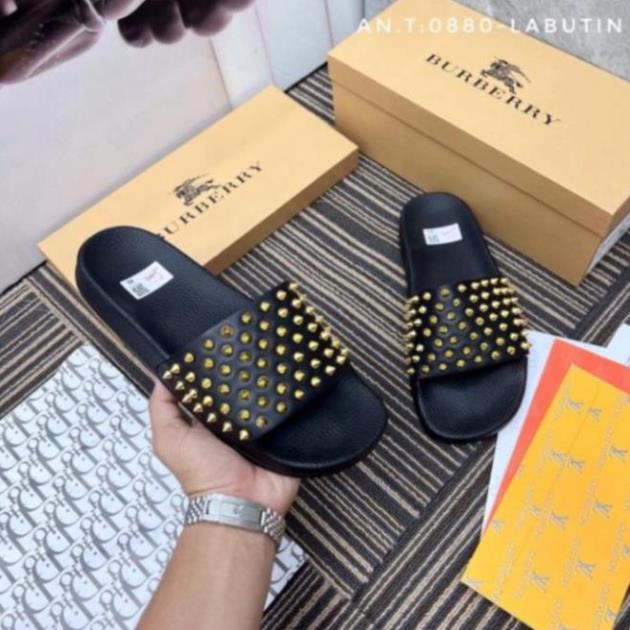 Dép Đính Đinh, Dép Nam VLTN Đế Cao Su Cao Cấp - Dép VLTN đính đinh Hot