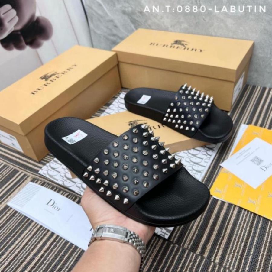 Dép Đính Đinh, Dép Nam VLTN Đế Cao Su Cao Cấp - Dép VLTN đính đinh Hot