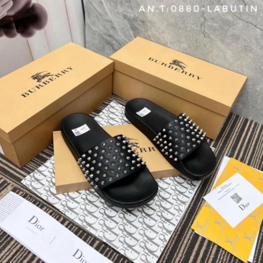 Dép Đính Đinh, Dép Nam VLTN Đế Cao Su Cao Cấp - Dép VLTN đính đinh Hot