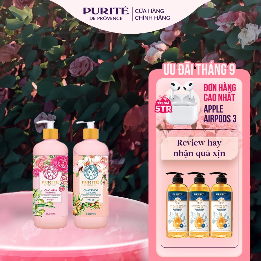 Dầu Gội Purité Lưu hương 600ml