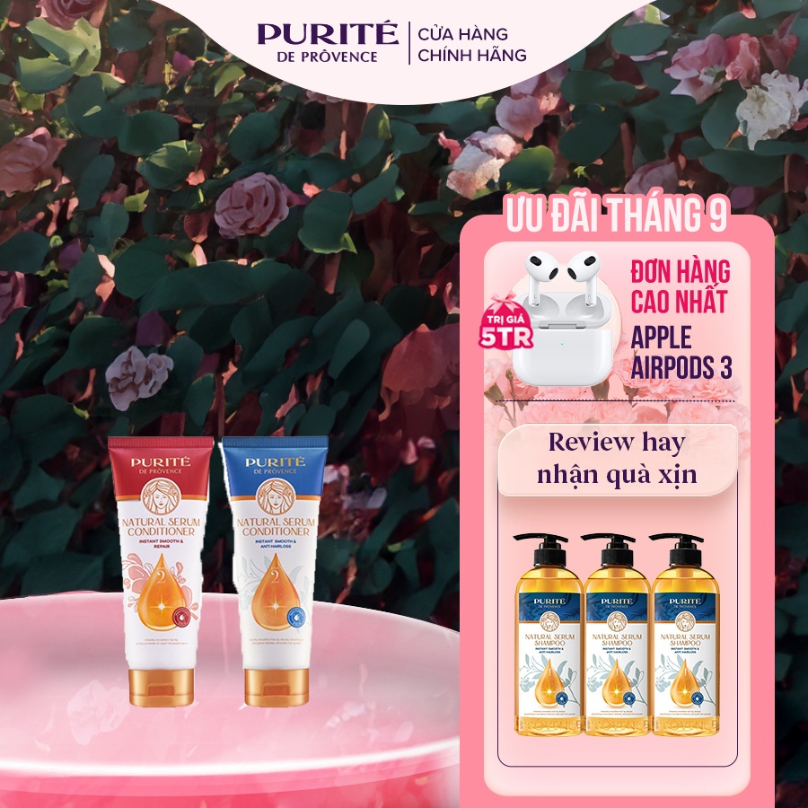 Dầu xả Purité serum thiên nhiên 150ml