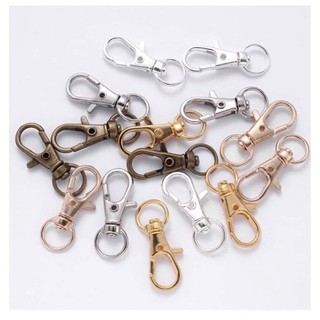 Khoá càng cua, khoen D, khoen tròn có khoá, phụ kiện handmade