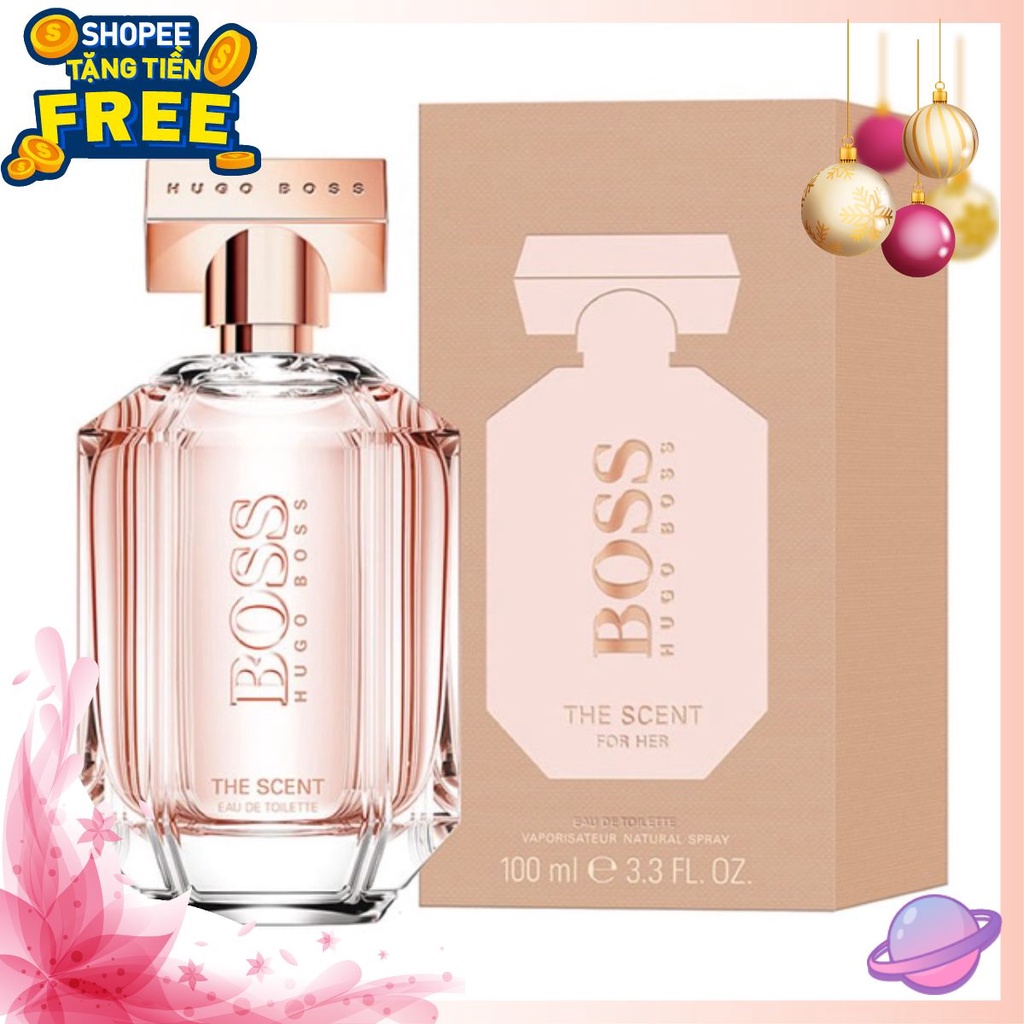 👑 Nước hoa nữ - Hugo Boss The Scent 100ml edt ❤️ 𝗟𝘂𝗸𝗮_𝗣𝗲𝗿𝗳𝘂𝗺𝗲 ❤️