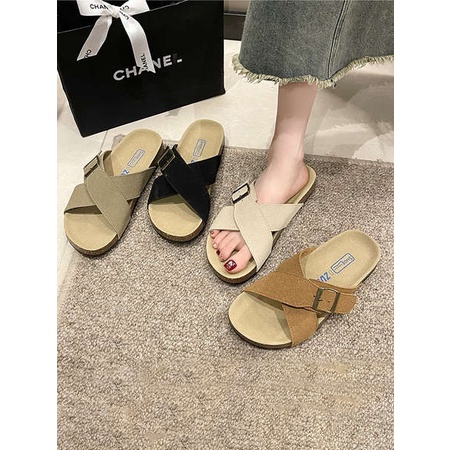 Dép Xăng Đan Đế Dày Thời Trang Mùa Hè Năng Động