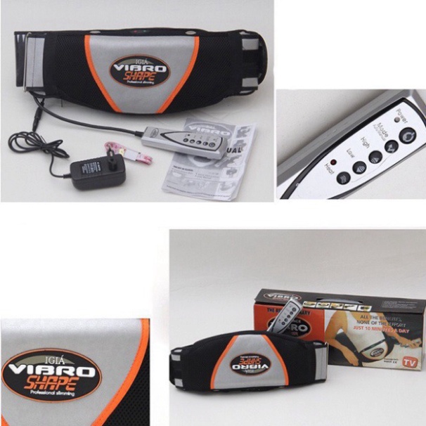 Đai Massage Bụng, Đai Massage Nóng Rung Giảm Mỡ Bụng, Toàn Thân Hiệu Quả New