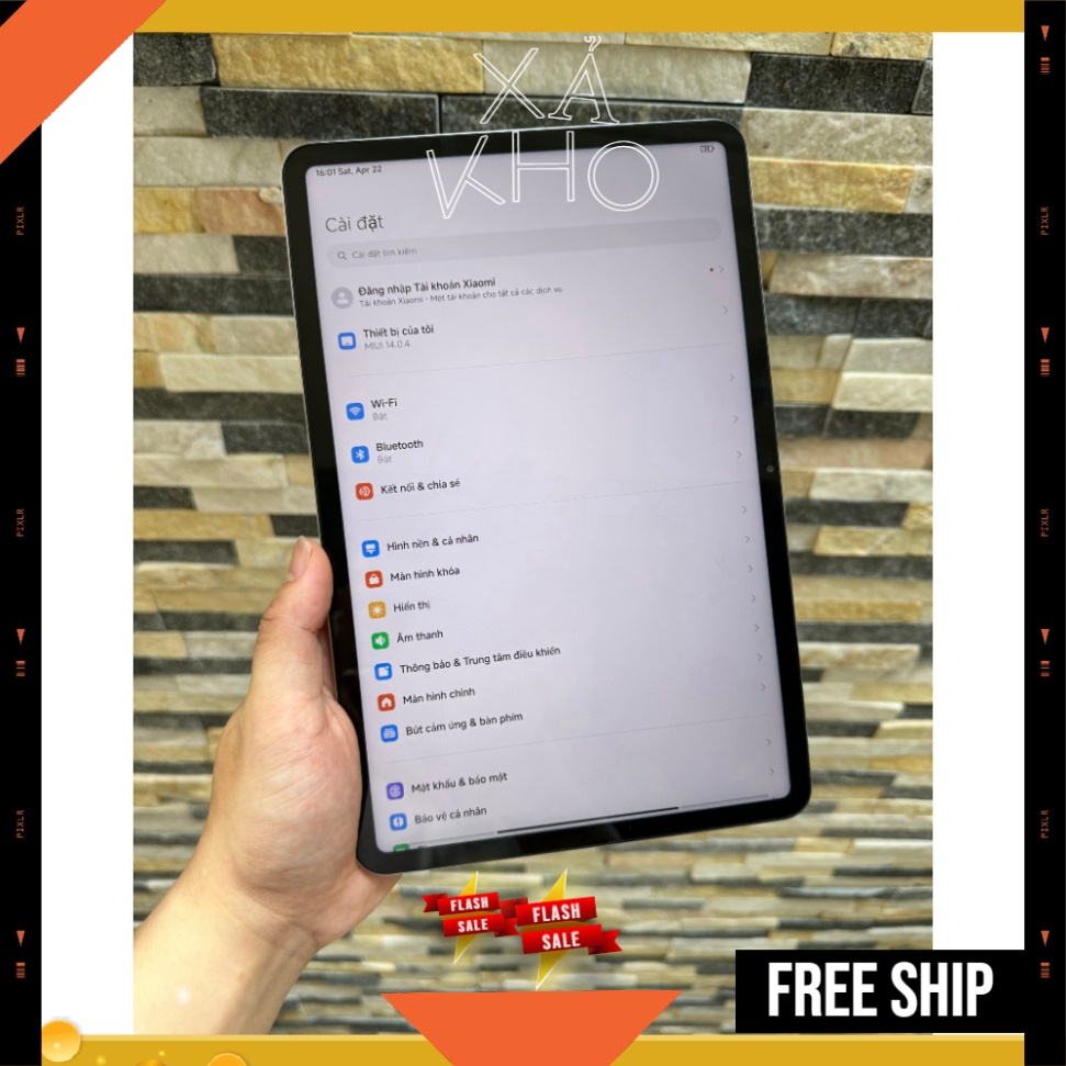 Máy tính bảng Xiaomi Mi Pad 6 Xiaomi Pad 6 - Hàng nhập khẩu fullbox likenew mới