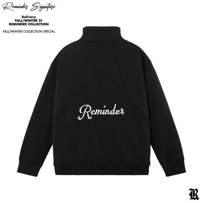 Áo Sweater,Áo Nỉ REMINDER Khoá Cổ