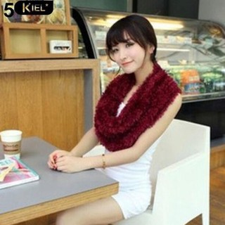 Khăn choàng vải lông thời trang thanh lịch