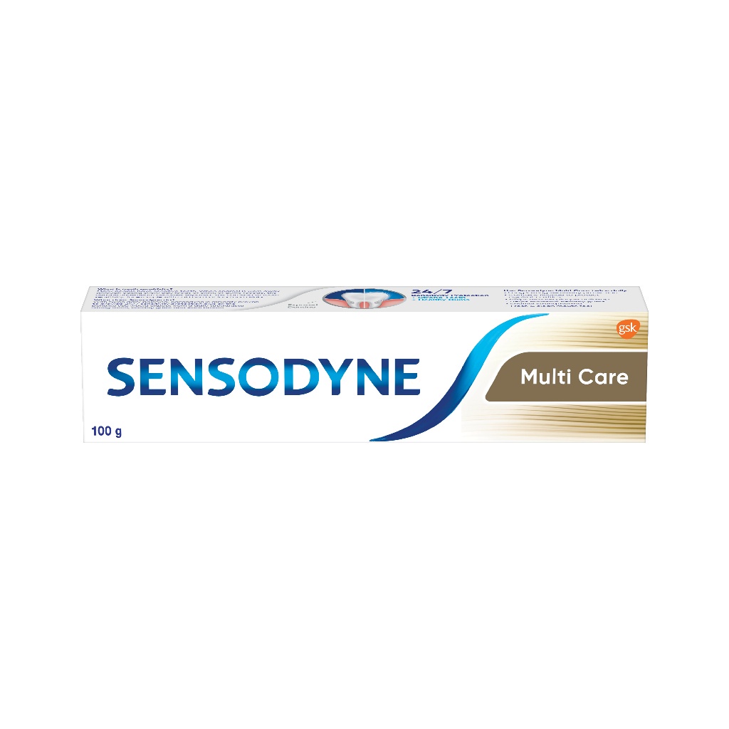 Bộ 2 Kem đánh răng SENSODYNE Multi Care 100g giúp giảm ê buốt hiệu quả và giúp nướu chắc khỏe