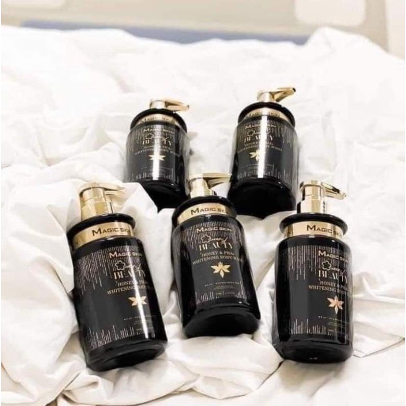 SỮA TẮM MẬT ONG TRẮNG DA LÊN MEN HƯƠNG NƯỚC HOA