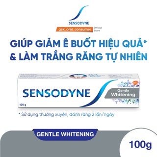 Bộ 2 Kem đánh răng SENSODYNE Gentle Whitening 100g giúp giảm ê buốt hiệu