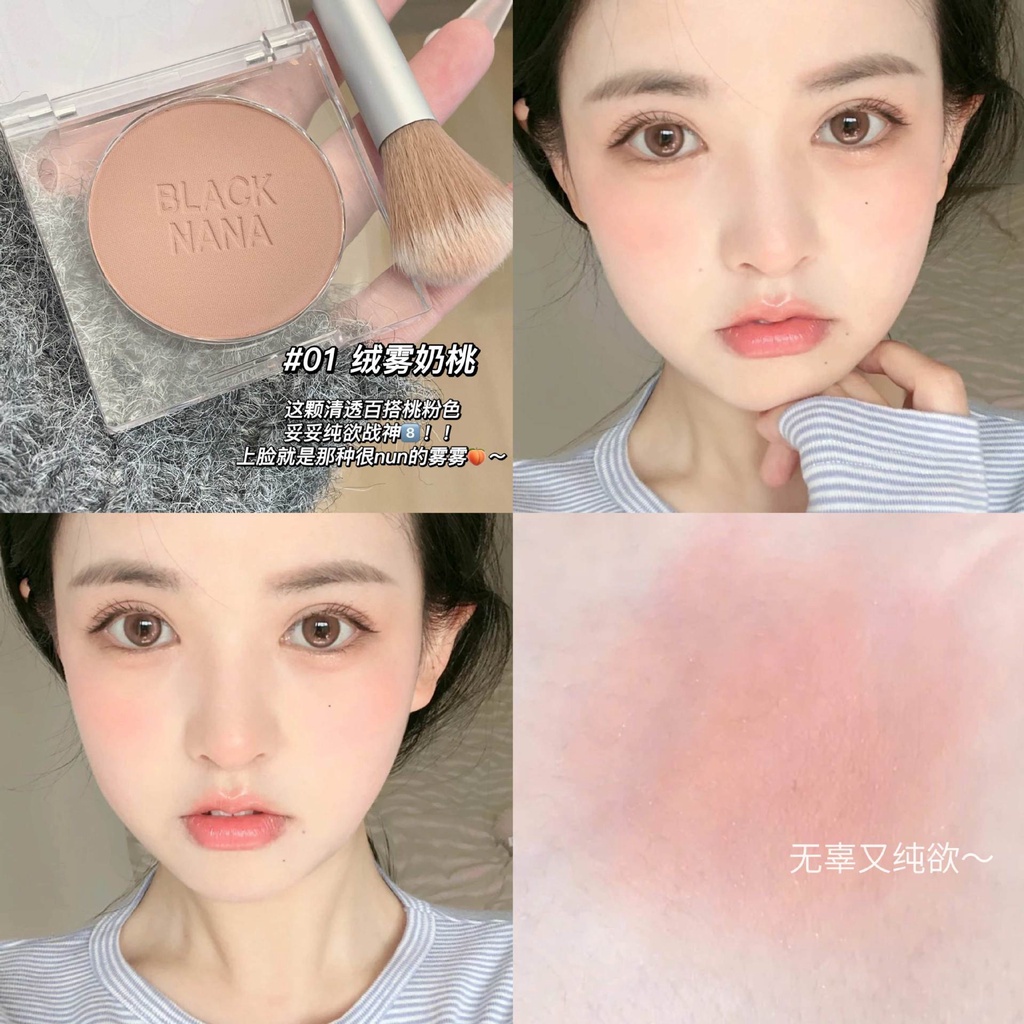 Phấn má hồng trang điểm tự nhiên kháng nước lâu trôi