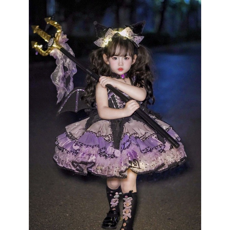 Đầm Công Chúa Phong Cách lolita Xinh Xắn Cho Bé Gái