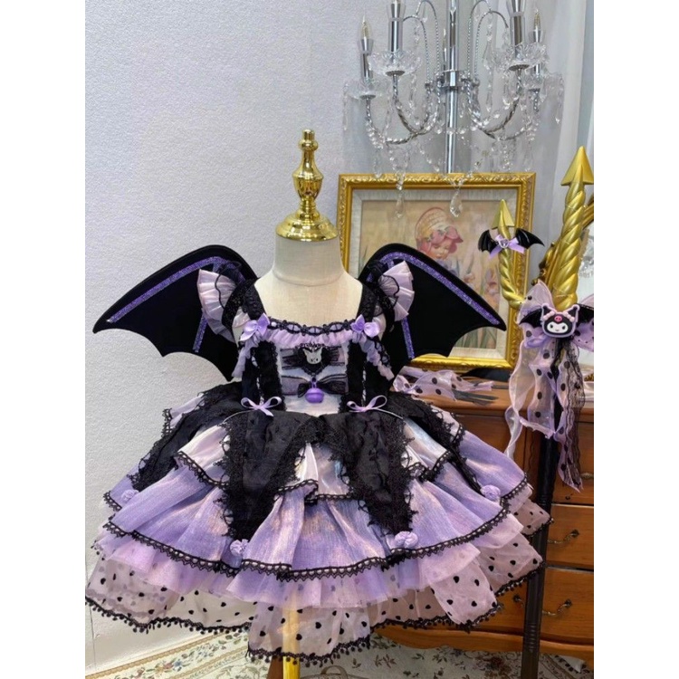 Đầm Công Chúa Phong Cách lolita Xinh Xắn Cho Bé Gái