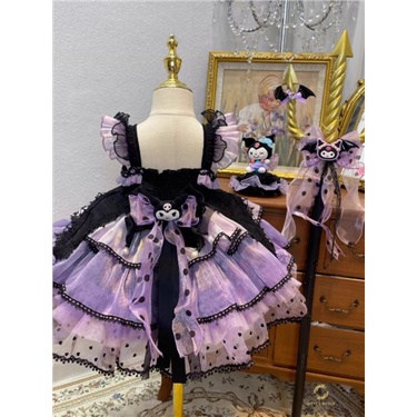 Đầm Công Chúa Phong Cách lolita Xinh Xắn Cho Bé Gái