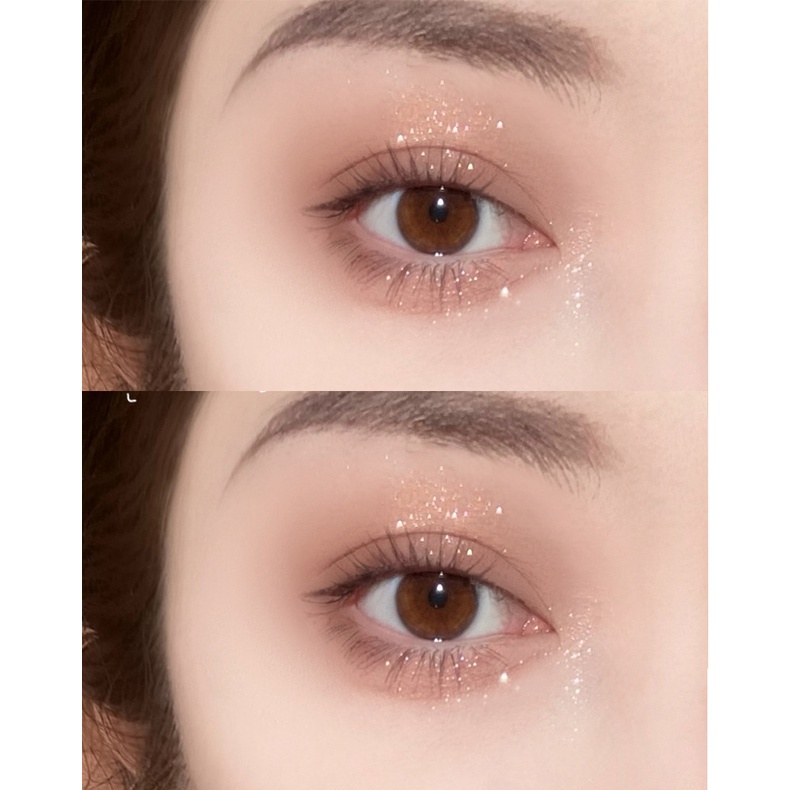 Bảng phấn mắt mengjieshangpin 10 màu nhũ mờ trang điểm tự nhiên