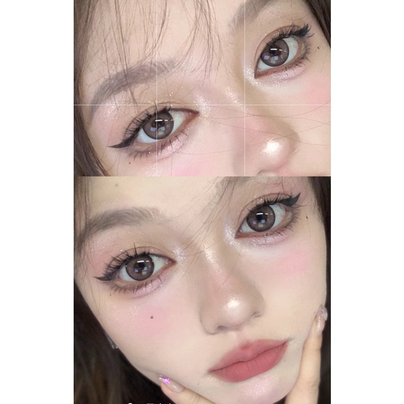 Bảng phấn mắt mengjieshangpin 10 màu nhũ mờ trang điểm tự nhiên