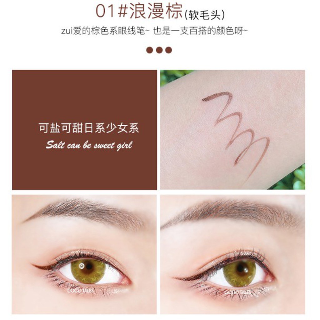 Bút kẻ mắt nước Cappuvini mengjieshangpin lâu trôi