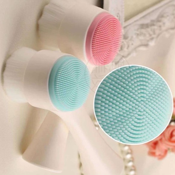 Máy Rửa Mặt Làm Sạch Sâu Hai Đầu Tiện Lợi