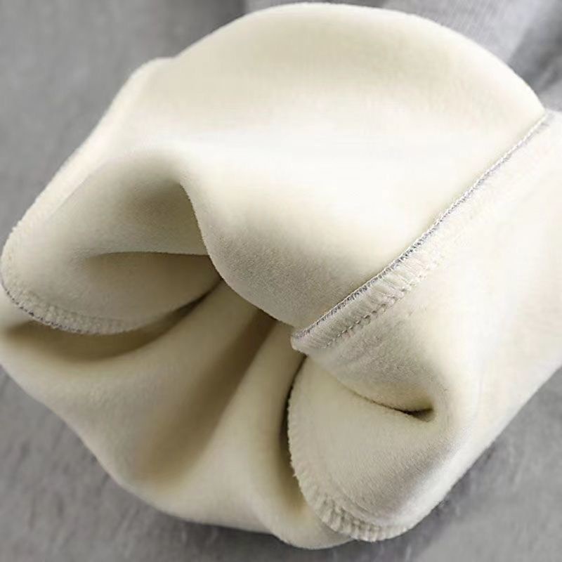 Set Đồ Thể Thao Hai Món Lót Lông Cừu Dày Dặn Phong Cách Mới Mùa Thu Cho Bé Trai