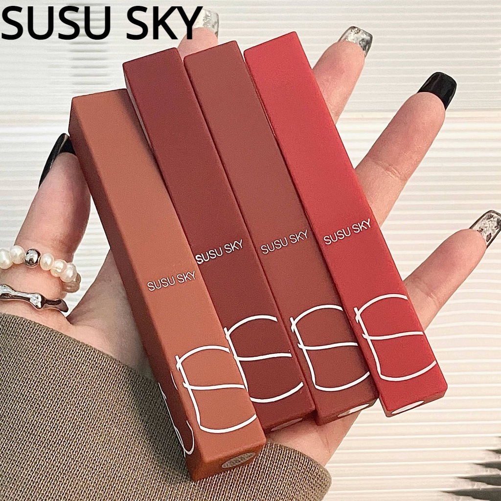 Son Lì HERORANGE Chất Son Mịn Như Nhung Son Bóng Nội địa Trung Son Ineyoo Bóng Son Lì Son Môi Mờ