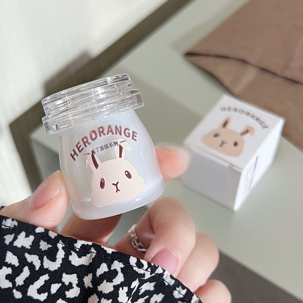 Mặt Nạ Môi HERORANGE Dưỡng Ẩm Giúp Môi Căng Mọng Son Dưỡng Môi