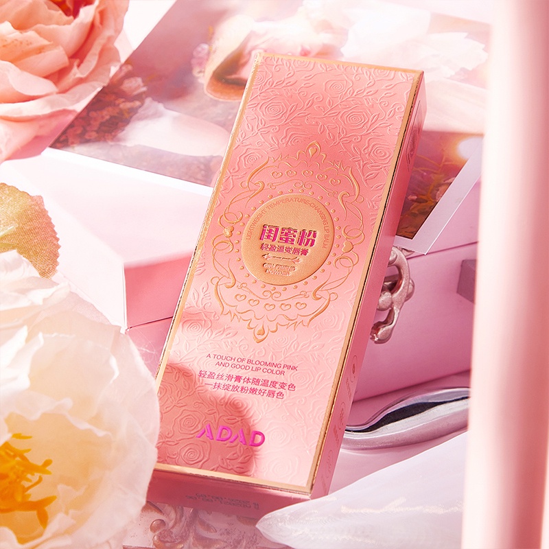 Son môi Herorange dưỡng ẩm thay đổi màu sắc theo nhiệt độ chống nước lâu trôi