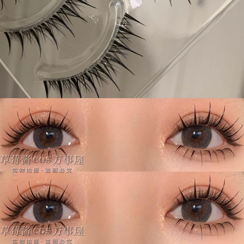 Lông mi giả herorange gân trong mềm mỏng siêu nhẹ có độ cong phong cách búp bê