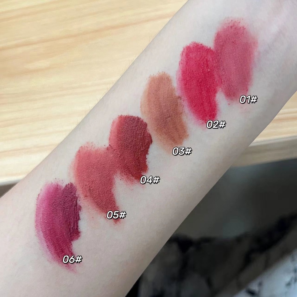 Son Môi HERORANGE Màu Lì Dưỡng Ẩm Chống Thấm Nước Lâu Trôi