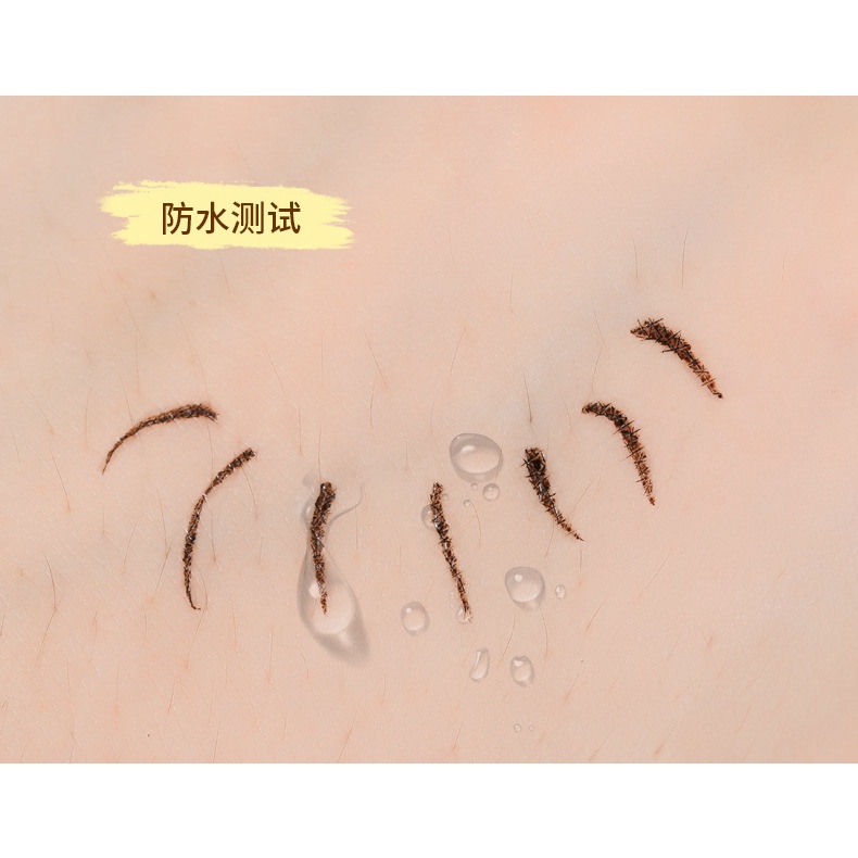 Bút kẻ mắt herorange Bobeini dạng lỏng ngòi mảnh mềm mại tự nhiên không phai màu kháng nước lâu trôi 4 màu tùy chọn