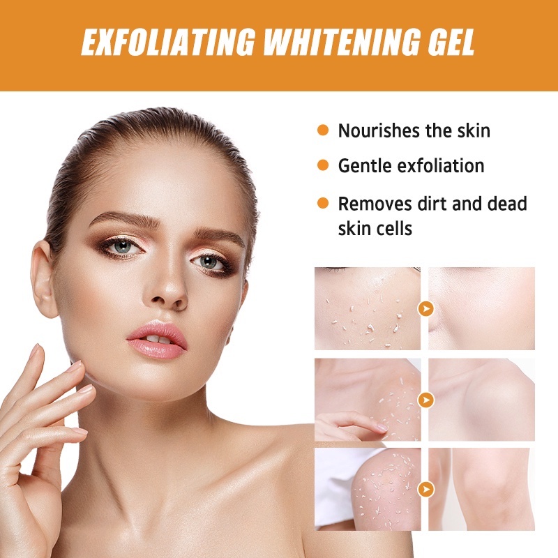 Gel tẩy tế bào chết herorange Mintox làm trắng da toàn thân làm sạch da mặt