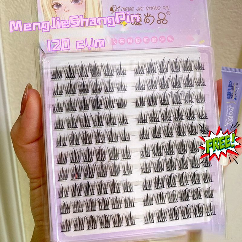 Lông mi giả Herorange 10 hàng 10-13mm tách sợi / mi nối / mi chùm