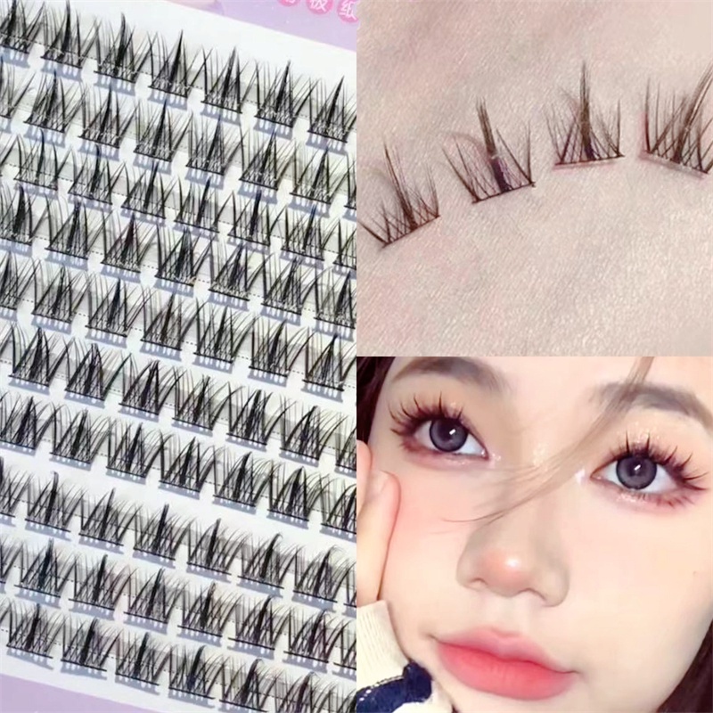 Lông mi giả Herorange 10 hàng 10-13mm tách sợi / mi nối / mi chùm