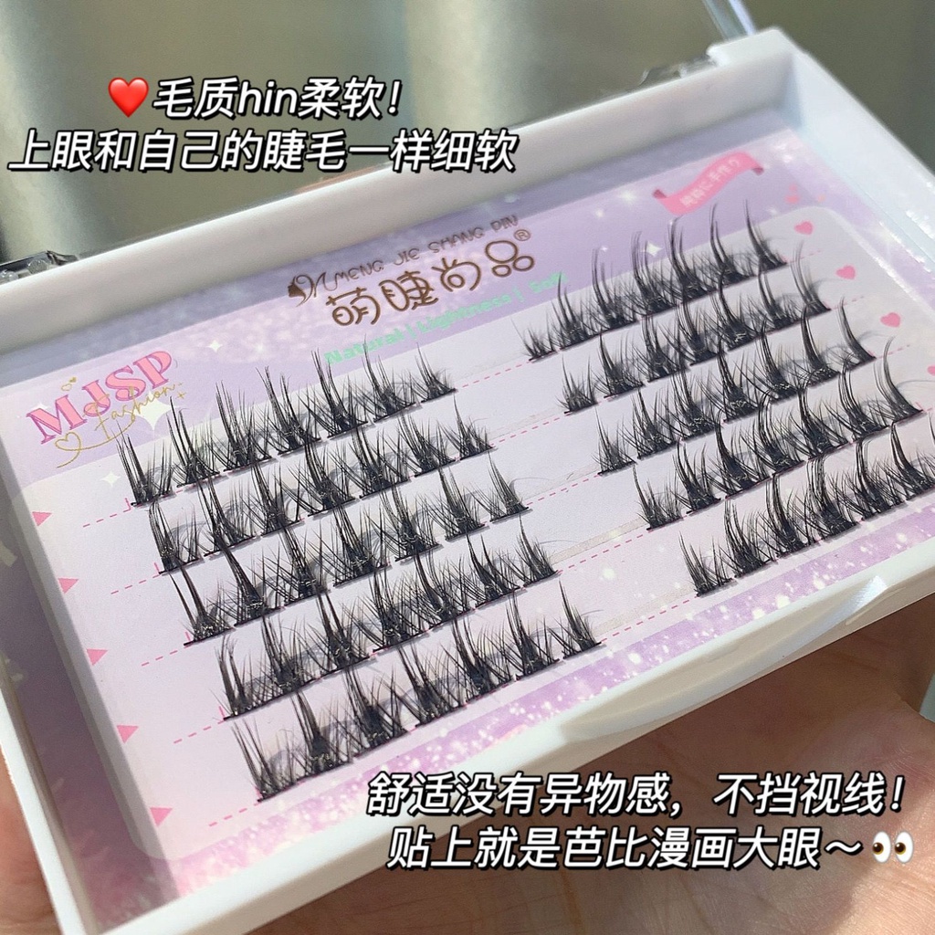 Lông mi giả Herorange trang điểm mắt tự nhiên chất lượng Devil