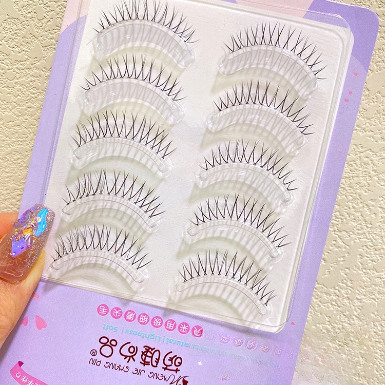 Bộ 5 cặp lông mi giả Herorange trang điểm tự nhiên cao cấp