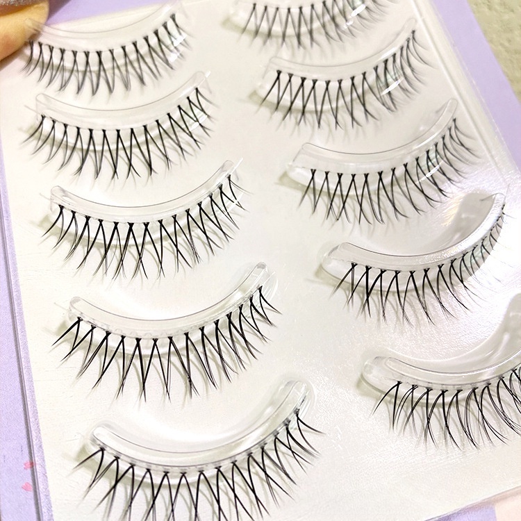 Bộ 5 cặp lông mi giả Herorange trang điểm tự nhiên cao cấp