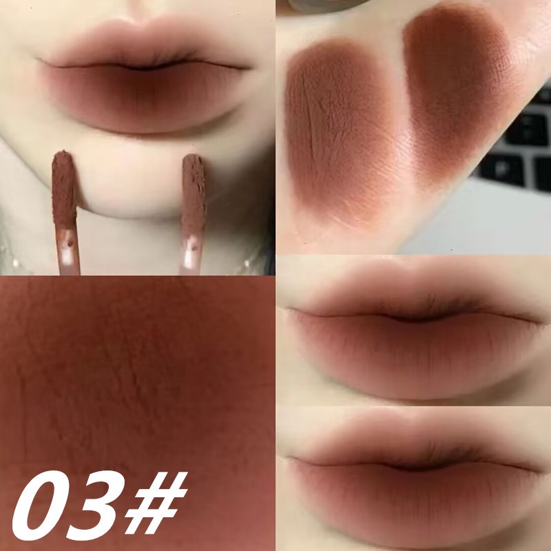 Son Môi Màu Nhung Lì Kết Cấu Mịn Màng Chống Thấm Nước